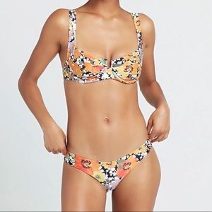 L*Space Camellia Bikini set. Large top/med bottom